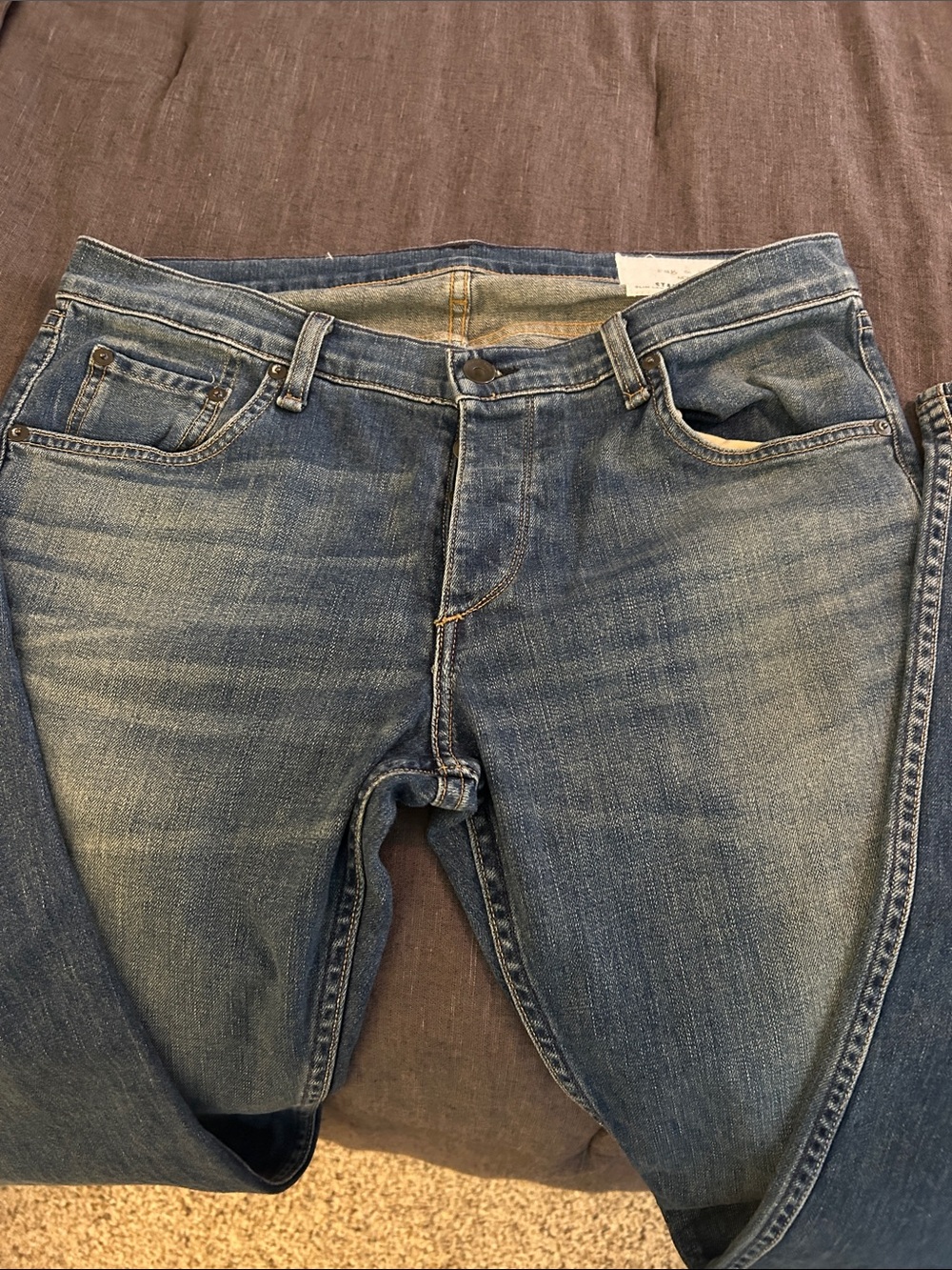 Classic Women’s Blue Denim Jeans